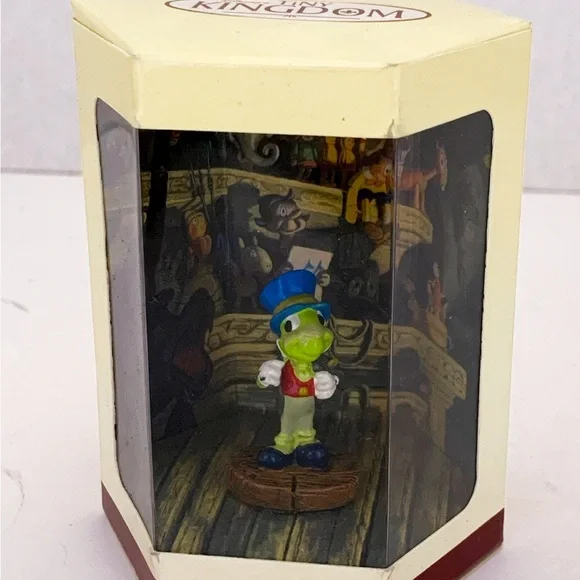 NIB Disney Tiny Kingdom Jiminy Cricket Figurine in Box Vintage